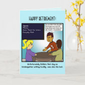 Wenskaart voor kleuterschool kaart (Gele Bloem)