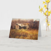 wenskaart voor landwegen kaart (Gele Bloem)