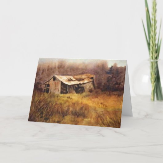 wenskaart voor landwegen kaart (Voorkant)