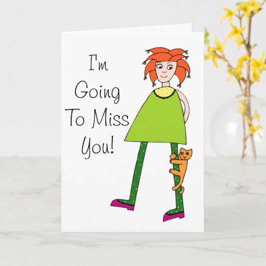 Wenskaart voor modern design kaart (Gele Bloem)