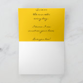 Wenskaart voor moeder elke keer kaart (Binnen)