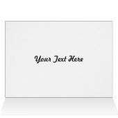 Wenskaart voor oceaan en strand (Binnen Horizontaal (Boven))