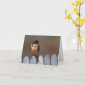 Wenskaart voor onkruidslik kaart (Gele Bloem)