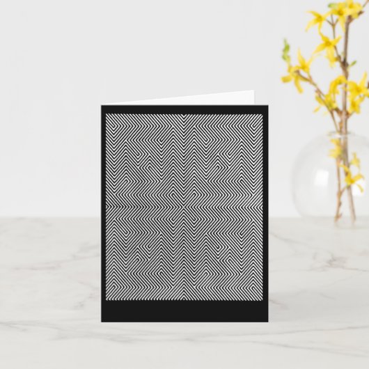 Wenskaart voor optisch lichtontwerp kaart (Gele Bloem)