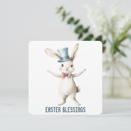 Wenskaart voor paasafzuigingen bedankkaart