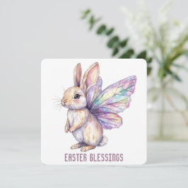 Wenskaart voor paasafzuigingen bedankkaart