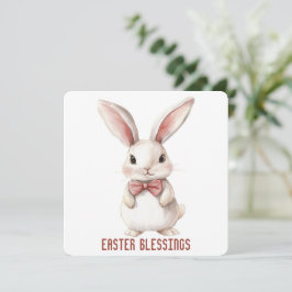 Wenskaart voor paasafzuigingen bedankkaart