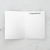 Wenskaart voor pasgeboren jongen kaart (Binnen)