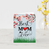 Wenskaart voor persoonlijk Moederdag Kaart (Gele Bloem)