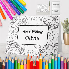 Wenskaart voor persoonlijke kleuren (44) kaart