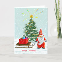 Wenskaart voor pretkerst