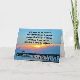 WENSKAART VOOR SERENITEITSGEBED KAART