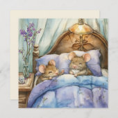 Wenskaart voor slapende muizen (Voorkant / Achterkant)