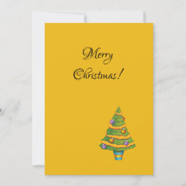 Wenskaart voor vakantie feestdagenkaart