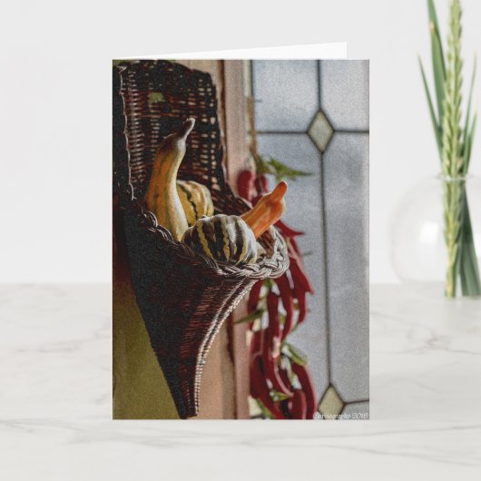 Wenskaart voor vierkant uitstrijkfotografie kaart (Voorkant)