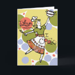 Wenskaart voor vrouw die van koken houdt! kaart<br><div class="desc">Dit is de perfecte kaart voor elke gelegenheid voor een vrouw die van koken houdt! Blanco aan de binnenkant voor je eigen speciale boodschap.</div>