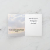 Wenskaart voor waardering van pastor kaart (Binnen)