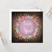 Wenskaart voor weddenschap kaart (Voorkant / Achterkant in situ)