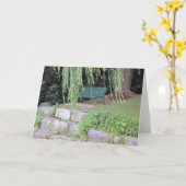 Wenskaart vreedzame momenten kaart (Gele Bloem)