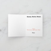 Wenskaart vrouwelijke bouwvakkers kaart (Binnen)