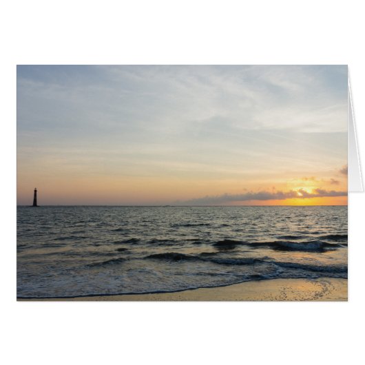 Wenskaart vuurtoren (Voorkant Horizontaal)