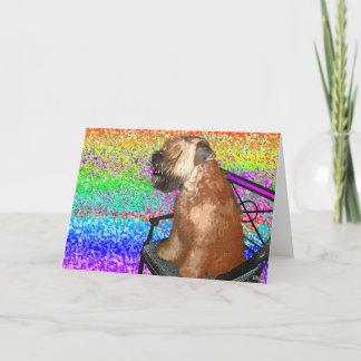 Wenskaart: "Waar is iedereen?" Feestdagen Kaart