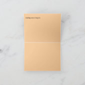 Wenskaart: Warme gedachten verzenden Kaart (Binnen)