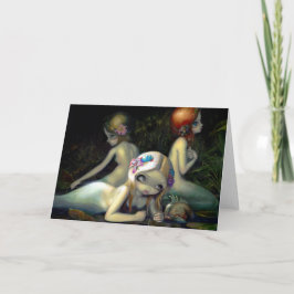 wenskaart "waterelementen" kaart