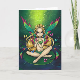 Wenskaart "Waterlily" Kaart