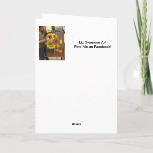 Wenskaart - Waterverf Heirloom Carrots Bedankkaart (Achterkant)