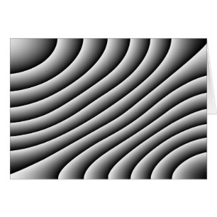 Wenskaart  Wavy Lines