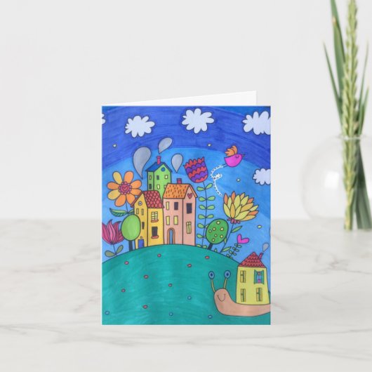 Wenskaart - We zijn verhuisd Kaart (Voorkant)