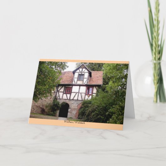 Wenskaart: Wethen / Waldeck Kaart (Voorkant)