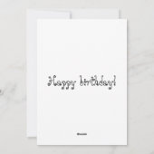 Wenskaart witte rozen feestdagenkaart (Achterkant)