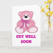 Wenskaart - Word snel beter Kaart (Gele Bloem)