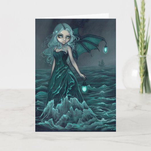 wenskaart "Zee Beacon" Kaart (Voorkant)