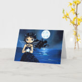 wenskaart "Zee Star" Kaart (Gele Bloem)