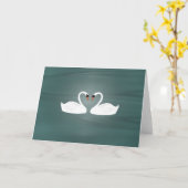 Wenskaart Zweden Kaart (Gele Bloem)