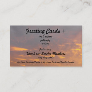 wenskaarten + (2) visitekaartje