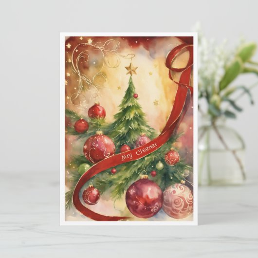 Wenskaarten Bedankkaart (Staand voorkant)