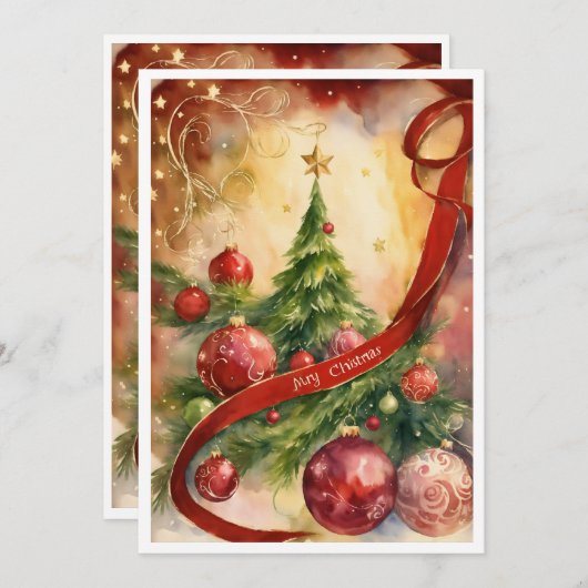 Wenskaarten Bedankkaart (Voorkant / Achterkant)