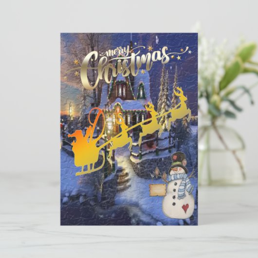 Wenskaarten Bedankkaart (Staand voorkant)