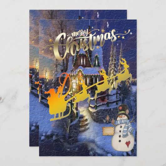 Wenskaarten Bedankkaart (Voorkant / Achterkant)