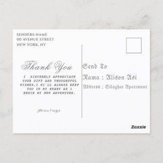 Wenskaarten Briefkaart