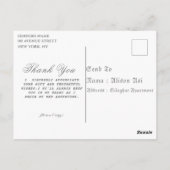 Wenskaarten Briefkaart (Achterkant)