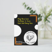 Wenskaarten Briefkaart (Staand voorkant)