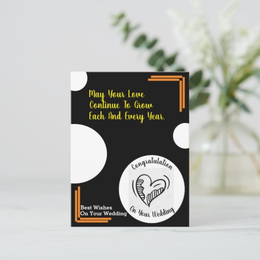 Wenskaarten Briefkaart (Staand voorkant)