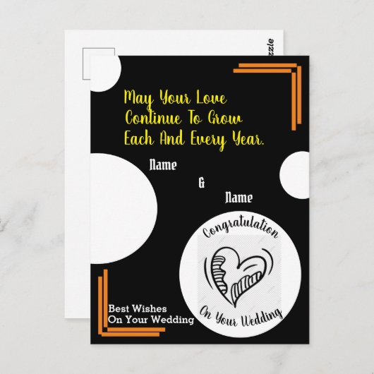 Wenskaarten Briefkaart (Voorkant / Achterkant)