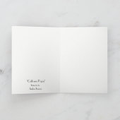 Wenskaarten "California Poppy" van Amber Larsen Kaart (Binnen)