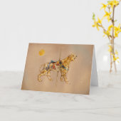Wenskaarten - Carrouseltijger Kaart (Gele Bloem)